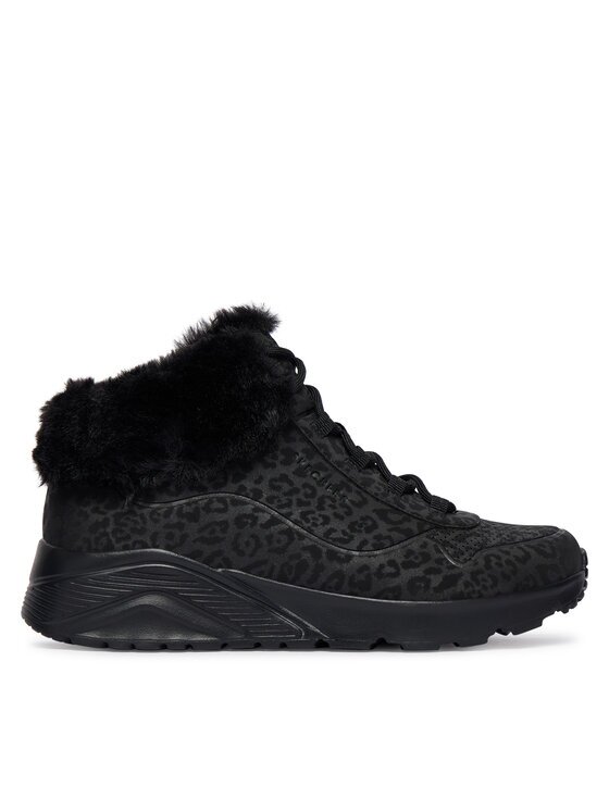 Skechers Зимни обувки Uno Lite 310362L BBK Черен