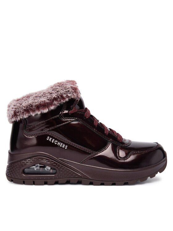 Skechers Зимни обувки Uno Rugged 168126/BURG