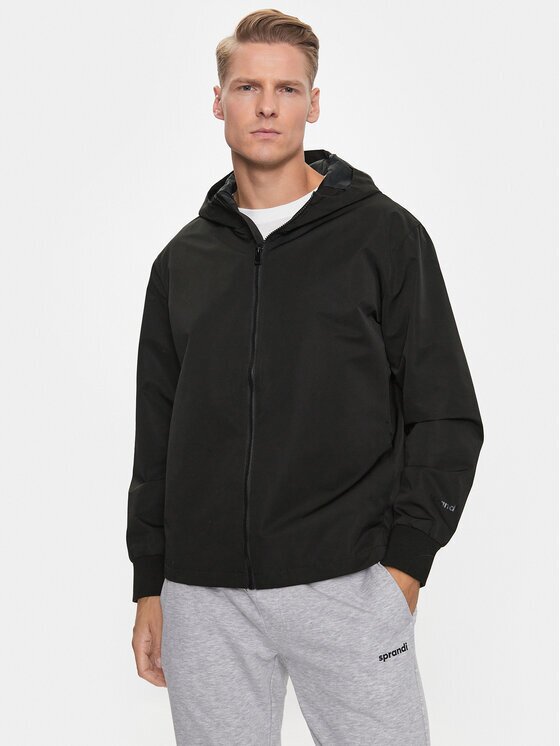 Sprandi Преходно яке SP3-KUM020 Черен Regular Fit
