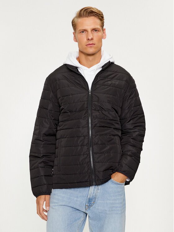 Sprandi Пухено яке SP3-KUM050 Черен Regular Fit