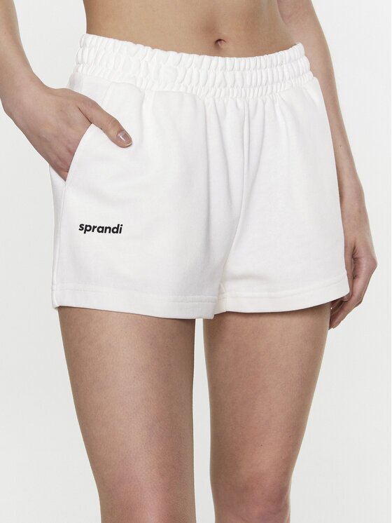 Sprandi Спортни шорти SP3-SKD022 Бял Regular Fit
