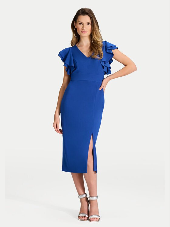 Swing Коктейлна рокля 5AI18400 Slim Fit