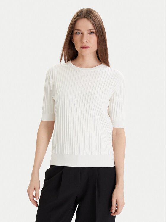 Tatuum Пуловер Bazo T2501.046 Екрю Regular Fit