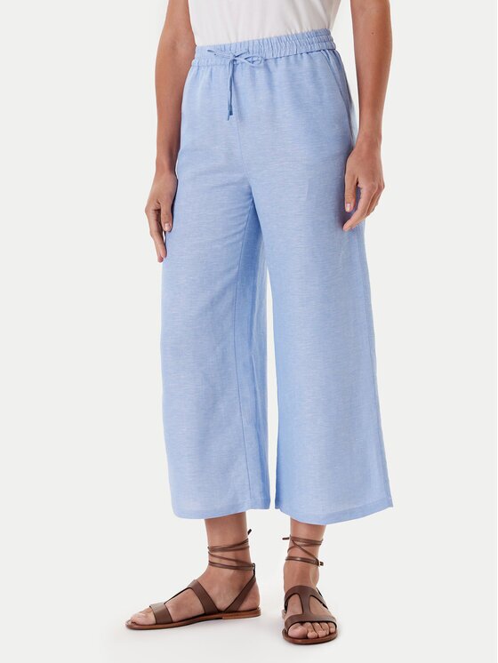Tatuum Текстилни панталони Pulio 1 T2510.143 Светлосиньо Wide Leg