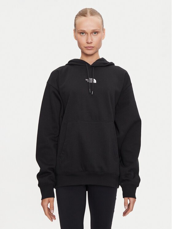 The North Face Суитшърт Essential NF0A89EN Екрю Oversize