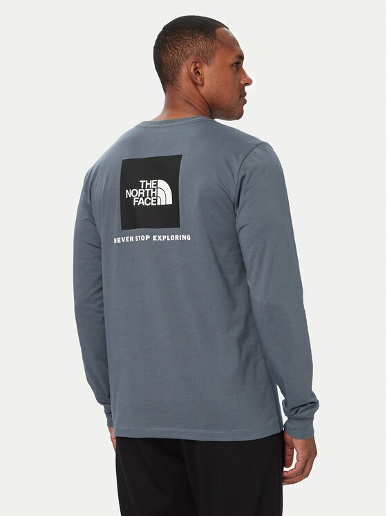 The North Face Тениска с дълъг ръкав Evolution Box Nse NF0A8B68 Regular Fit