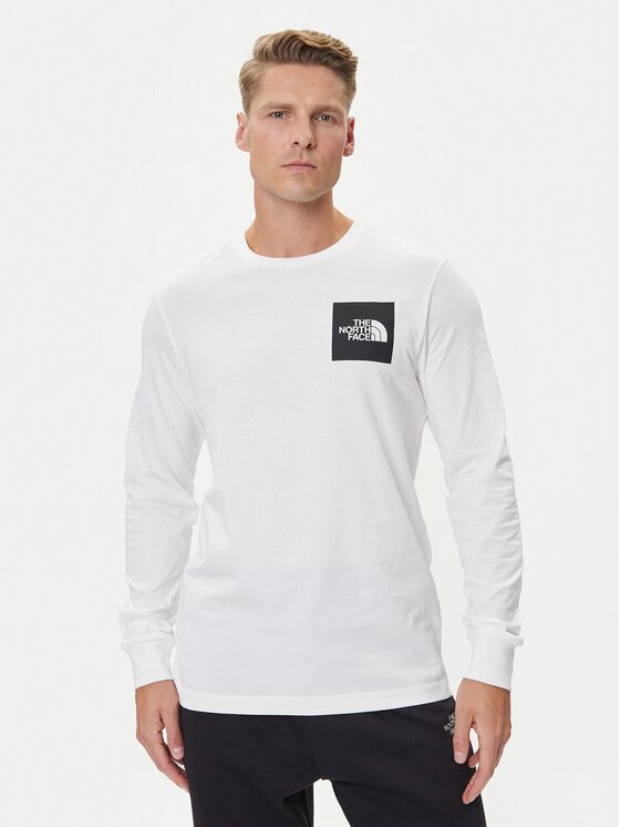 The North Face Тениска с дълъг ръкав Fine NF0A8A6P Regular Fit