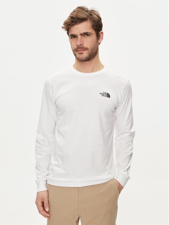 The North Face Тениска с дълъг ръкав Redbox NF0A87NN Regular Fit