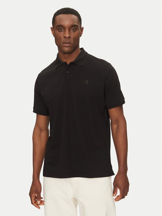 The North Face Тениска с яка и копчета Essential NF0A8C1P Regular Fit