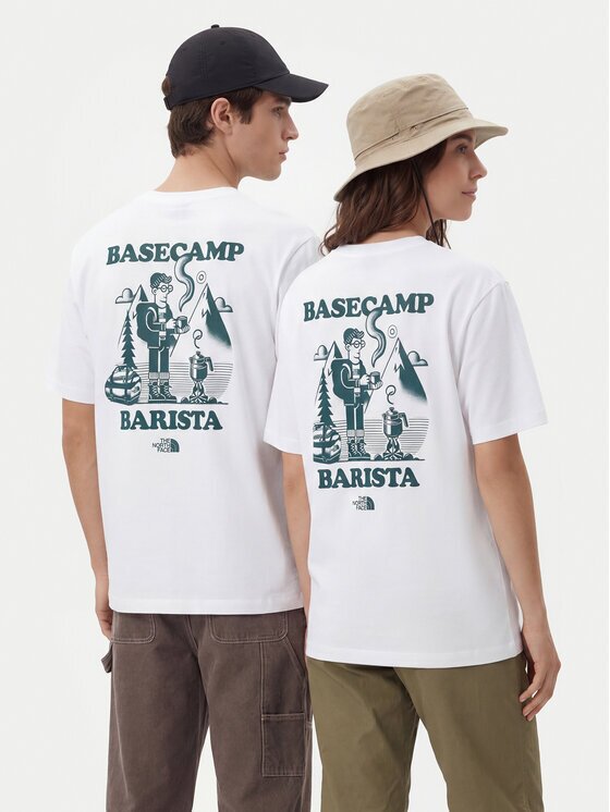 The North Face Тишърт Basecamp Barista Rlx Ss NF0A8JAA Relaxed Fit