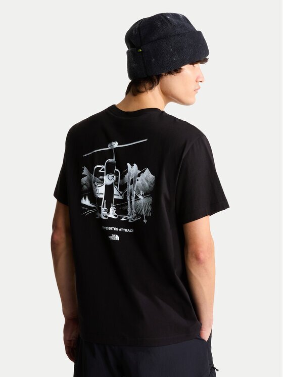 The North Face Тишърт Opposites Attract NF0A8JAN Regular Fit