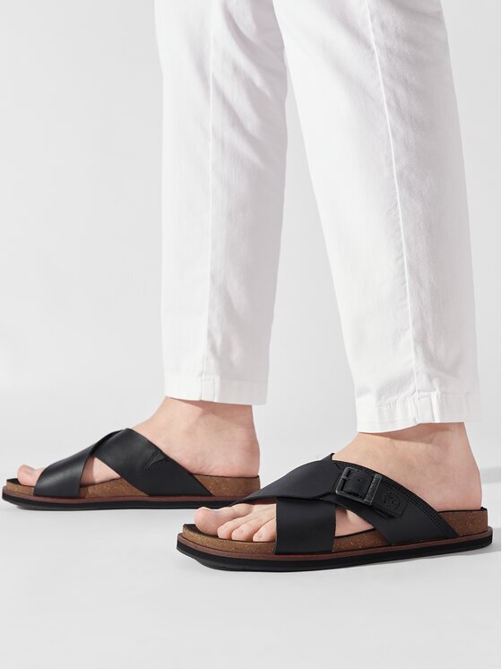 Timberland Чехли Amalfi Vibes Cross Slide TB0A2B65015 Черен