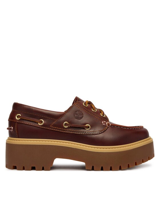 Timberland лоуфъри с дебела подметка Stone Street Boat TB0A2QDMD571