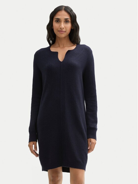 Tom Tailor Плетена рокля 1044536 Regular Fit