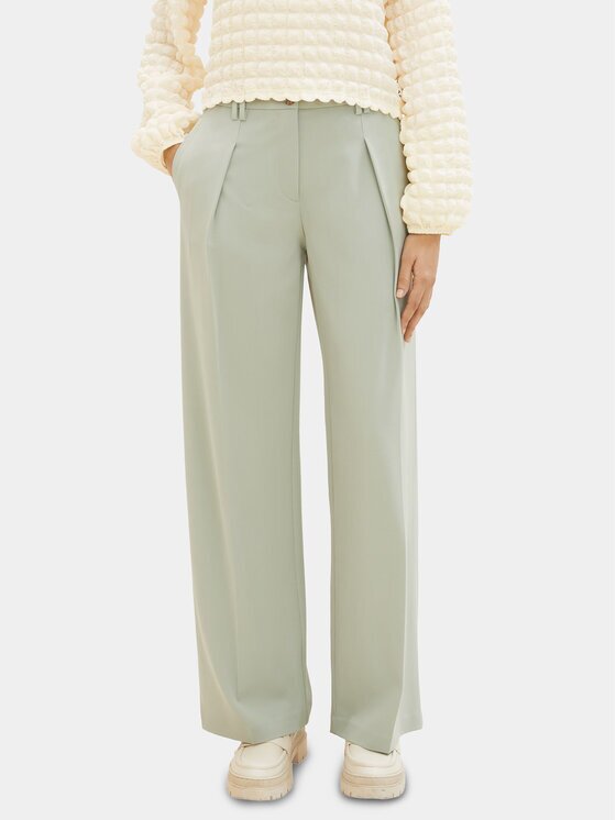 Tom Tailor Текстилни панталони 1040686 Wide Leg