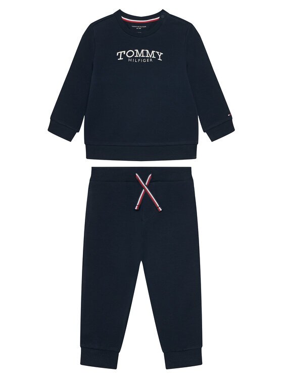Tommy Hilfiger Анцуг Monotype KN0KN02162 Wide Leg