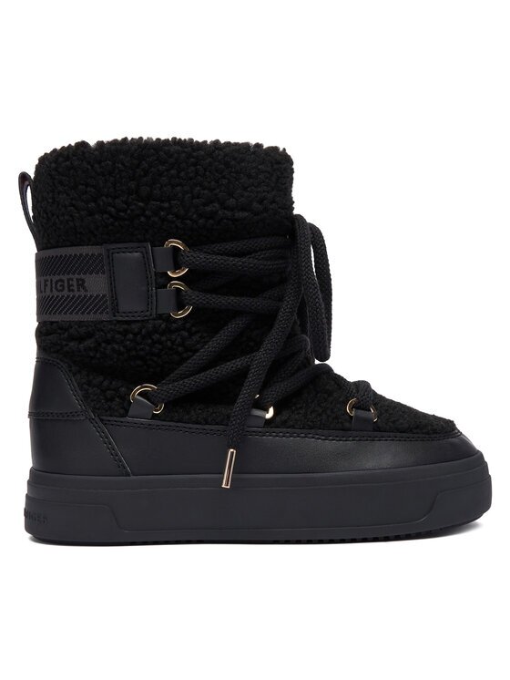 Tommy Hilfiger Апрески Faux Shearling Snowboot FW0FW08788