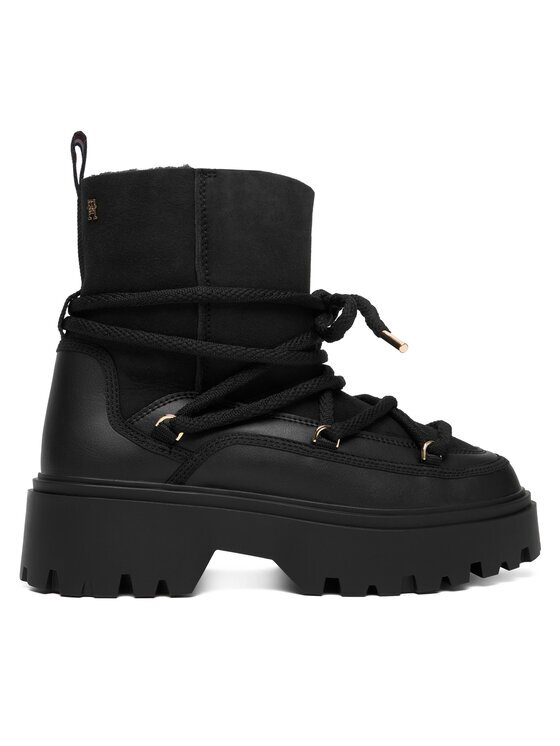 Tommy Hilfiger Апрески Real Shearling Laceup Snowboot FW0FW08996