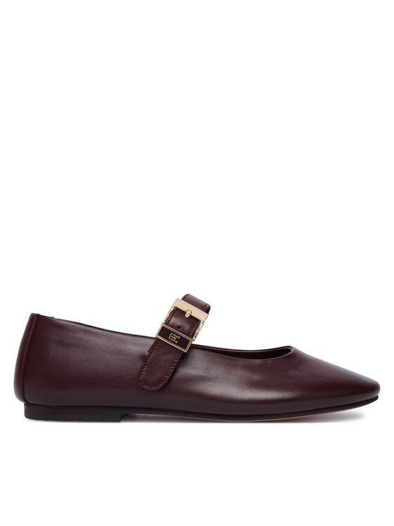 Tommy Hilfiger Балеринки Buckle Leather Ballerina FW0FW09684