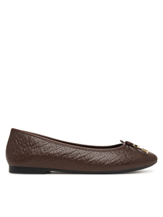 Tommy Hilfiger Балеринки Th Charm Monogram Ballerina FW0FW09683