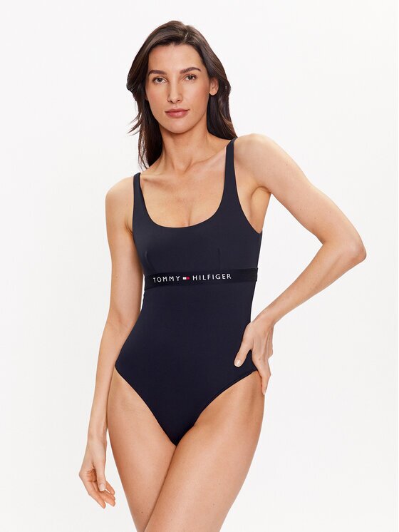 Tommy Hilfiger Бански костюм UW0UW04126 Тъмносин