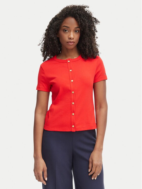 Tommy Hilfiger Блуза WW0WW48709 Slim Fit