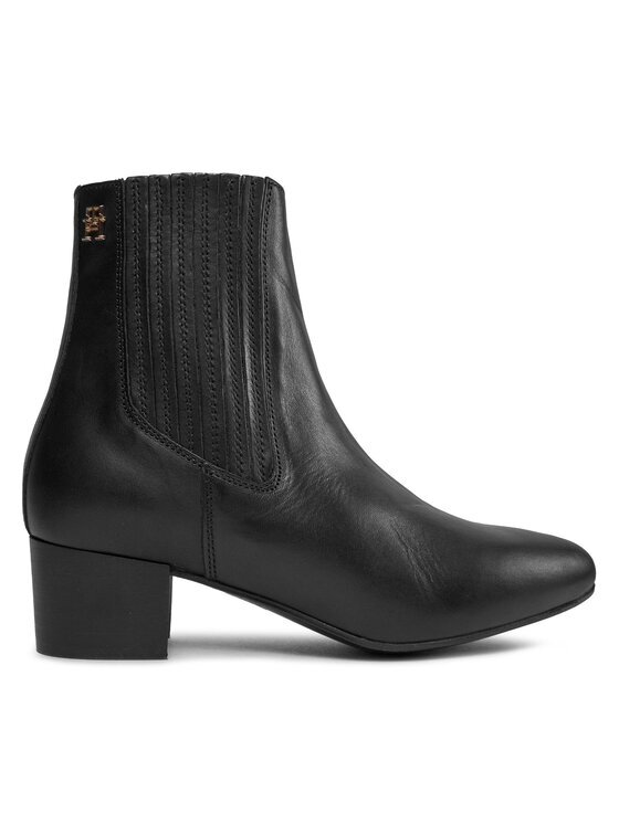 Tommy Hilfiger Боти Essential Leather Boot FW0FW07759