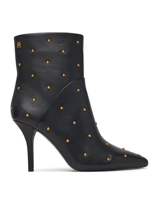 Tommy Hilfiger Боти High Heel Ankle Boot With Studs FW0FW09558
