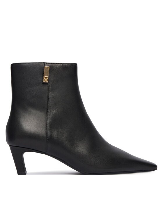 Tommy Hilfiger Боти Th Square Toe Kitten Bootie FW0FW08768