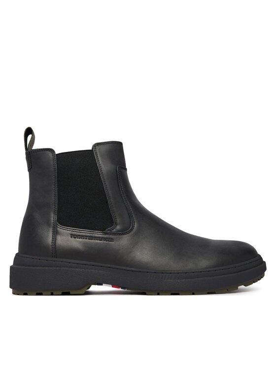 Tommy Hilfiger Боти тип челси Hilfiger Outdoor Warm Lth Chel FM0FM05958