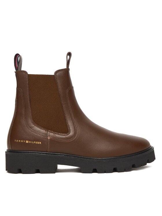 Tommy Hilfiger Боти тип челси Lthr Low Chelsea FW0FW08775