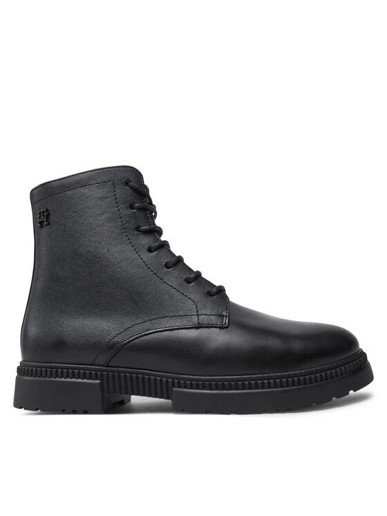 Tommy Hilfiger Ботуши Comfort Tl Texture Lth Boot FM0FM05182
