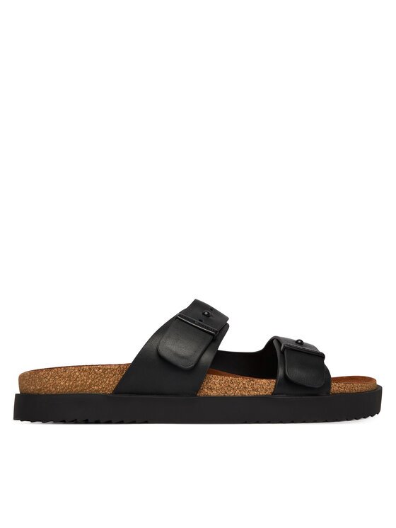 Tommy Hilfiger Чехли Cork Adjustable Lth Sandal FM0FM05754