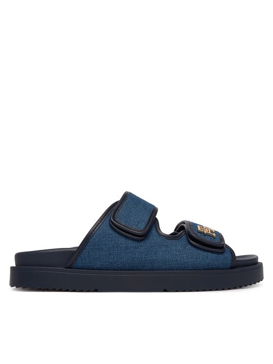 Tommy Hilfiger Чехли Double Strap Denim Sandal FW0FW09123