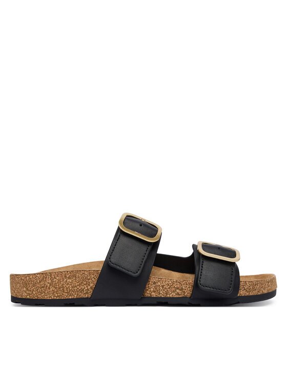 Tommy Hilfiger Чехли Double Strap Cork Sandals FW0FW09118