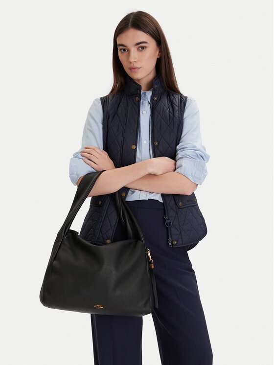 Tommy Hilfiger Дамска чанта City Leather Hobo AW0AW18285