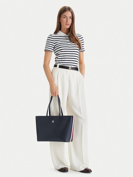 Tommy Hilfiger Дамска чанта Im Latam Corp Tote AW0AW17322