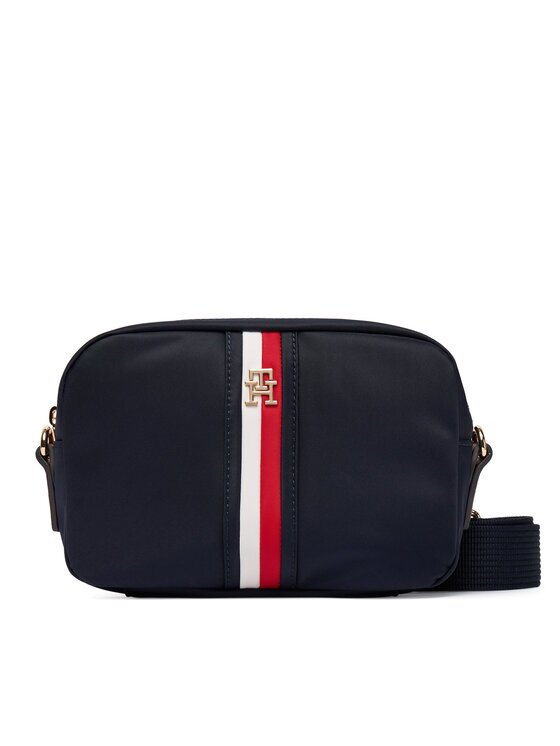 Tommy Hilfiger Дамска чанта Popette Camera Bag Corp AW0AW19023