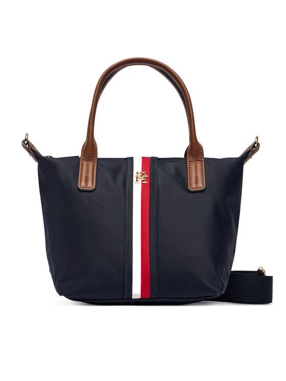 Tommy Hilfiger Дамска чанта Popette Mini Tote Corp AW0AW19025