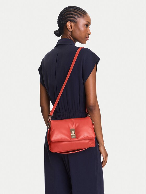 Tommy Hilfiger Дамска чанта Soft Leather Conv Crossover AW0AW17638