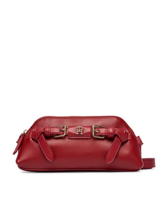 Tommy Hilfiger Дамска чанта Th Buckle Micro Crossover AW0AW19511
