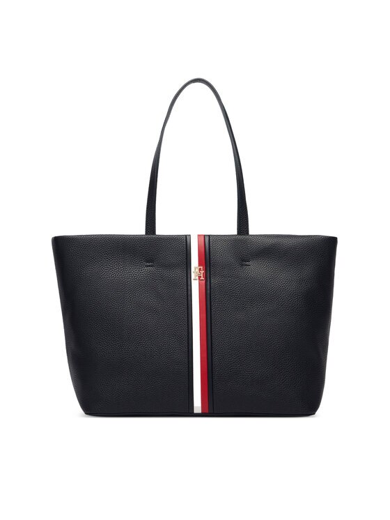 Tommy Hilfiger Дамска чанта Th Corp Ess Tote AW0AW19334