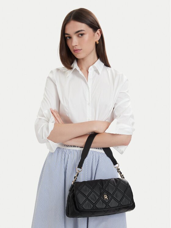 Tommy Hilfiger Дамска чанта Th Feminine Shoulder Bag AW0AW18717
