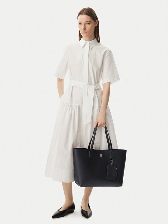 Tommy Hilfiger Дамска чанта Th Icon Tote AW0AW18724