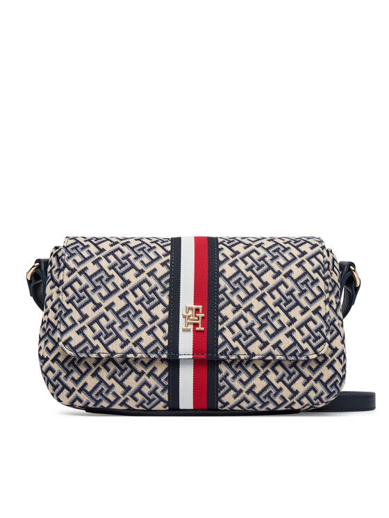 Tommy Hilfiger Дамска чанта Th Jacquard Ess Crossover AW0AW19066