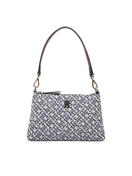 Tommy Hilfiger Дамска чанта Th Jacquard Mini Shoulder Bag AW0AW19006