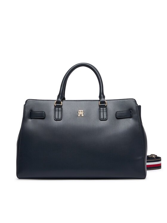 Tommy Hilfiger Дамска чанта Th Joy Satchel Corp AW0AW19318