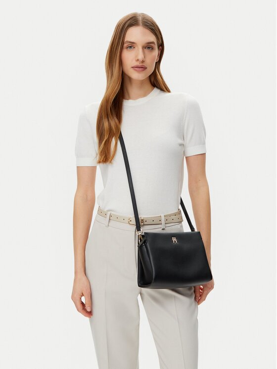 Tommy Hilfiger Дамска чанта Th Legacy Mini Crossover AW0AW17225