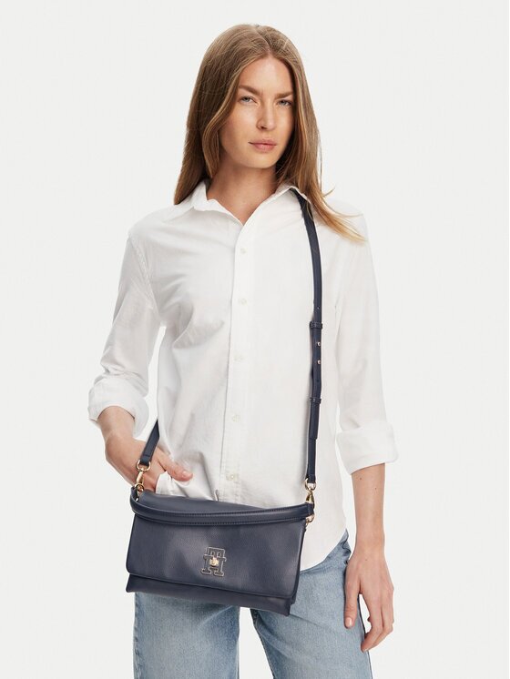 Tommy Hilfiger Дамска чанта Th Modern Conv Crossover AW0AW17465