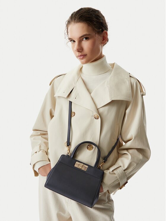 Tommy Hilfiger Дамска чанта Th Modern Mini Satchel AW0AW18726